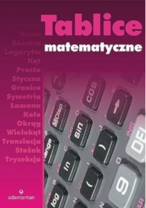 Tablice matematyczne - Witold Mizerski - książka  wyd. 2008
