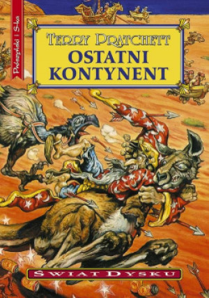 Ostatni kontynent - Terry Pratchett - książka fantasy wyd. 2021