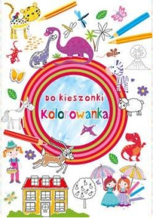 Kolorowanka do kieszonki - książka  wyd. 2019