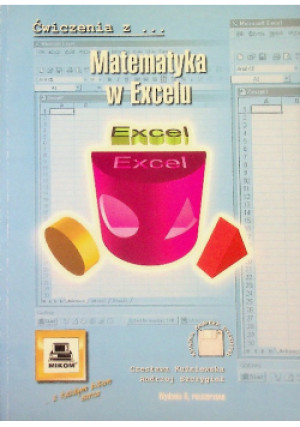 Matematyka w Excelu - książka  wyd. 2001
