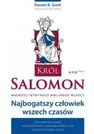 Król Salomon - Steven K. Scott - książka  wyd. 2007