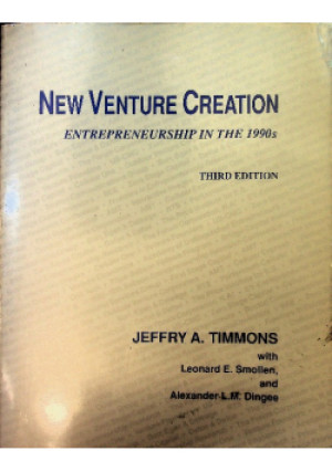 New venture creation - Jeffry A. Timmons - książka