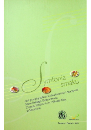Symfonia smaku - książka  wyd. 2011