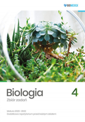 Biologia Tom 4 Zbiór zadań Matura - książka  wyd. 2019