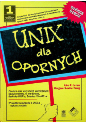 Unix dla opornych - John R. Levine - książka  wyd. 1998