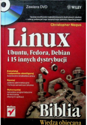 Linux Biblia - Christopher Negus - książka  wyd. 2012
