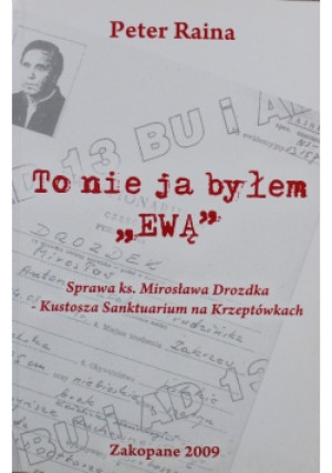 To nie ja byłem Ewą - Peter Raina - książka  wyd. 2009
