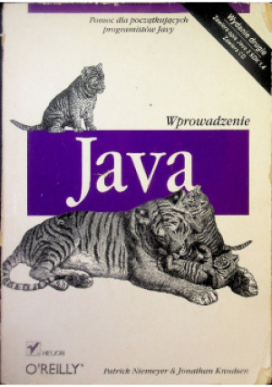 Wprowadzenie Java - Patrick Niemeyer - książka  wyd. 2003