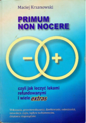 Primum non nocere - Maciej Krzanowski - książka  wyd. 2016