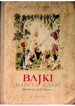 Bajki babci gąski - Charles Perrault - książka  wyd. 1961
