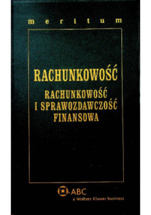 Rachunkowość - Ewa Walińska - książka  wyd. 2014