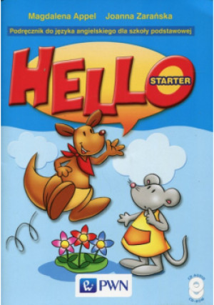 Hello Starter Podręcznik angielski dla najmłodszych z płytą CD - Joanna Zarańska - książka  wyd. 2008
