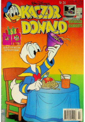 Kaczor Donald Nr 24 / 95 - książka  wyd. 1995