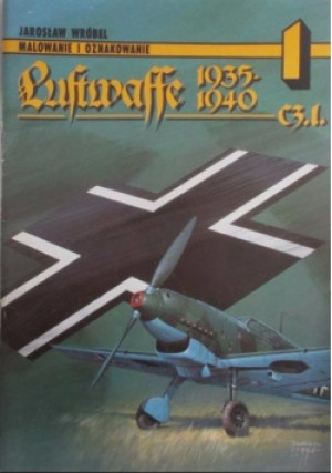 Luftwaffe 1935 - 1940 Tom 1 Część 1 - Jarosław Wróbel - książka  wyd. 1994