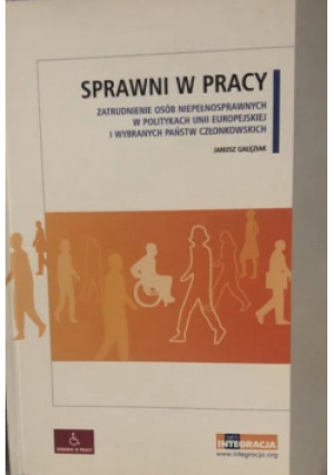 Sprawni w pracy - Janusz Gałęziak - książka  wyd. 2004