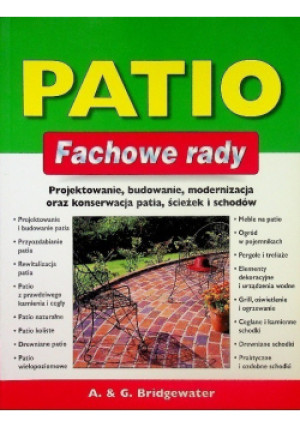 Fachowe rady Patio - A. Bridgewater, G. Bridgewater - książka  wyd. 2010