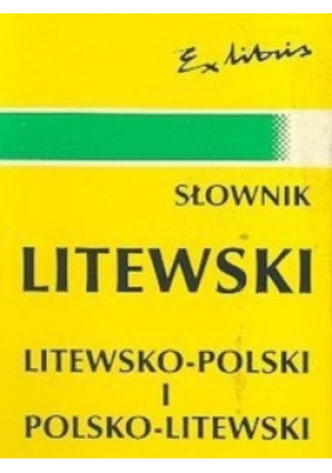Słownik litewski - Arnoldas Pirockinas - książka  wyd. 2001