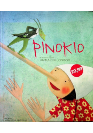 Pinokio - Carla Collodiego - książka  wyd. 2014