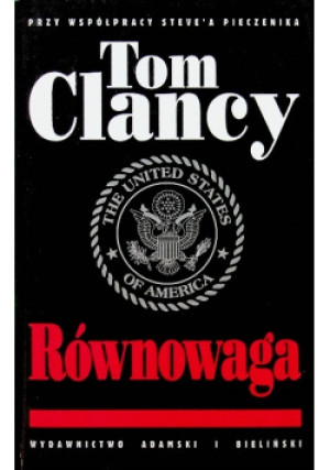 Równowaga - Tom Clancy - książka historyczna wyd. 1998