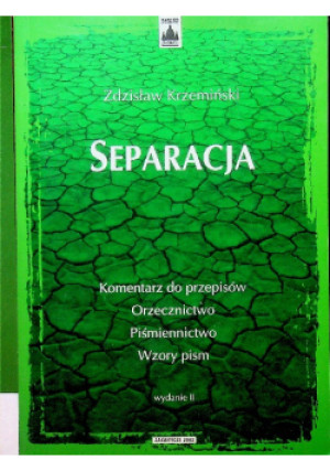Separacja - Zdzisław Krzemiński - książka  wyd. 2002