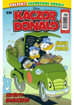 Kaczor Donald Nr 8 / 24 - książka  wyd. 2024