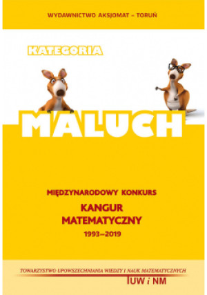 Międzynarodowy konkurs Kangur matematyczny Maluch - książka  wyd. 2019