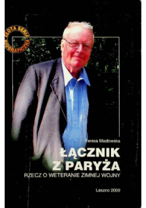 Łącznik z Paryża - Teresa Masłowska - książka  wyd. 2009