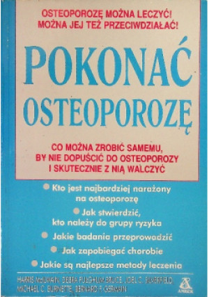 Pokonać osteoporozę - Harris McIlwain - książka  wyd. 1997