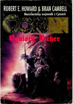 Conan Ognisty Wicher - Robert E. Howard - książka fantasy wyd. 1994