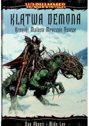 Klątwa Demona - Dan Abnett - książka fantasy wyd. 2020