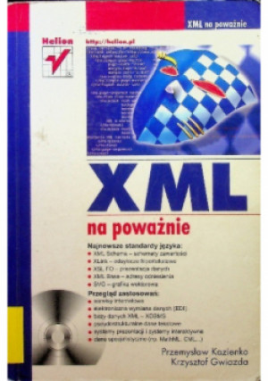 XML na poważnie - Przemysław Kazienko - książka  wyd. 2002