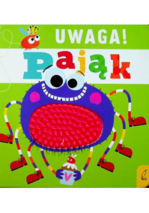 Uwaga pająk - książka  wyd. 2020