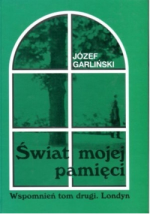 Świat mojej pamięci - Józef Garliński - książka  wyd. 1998