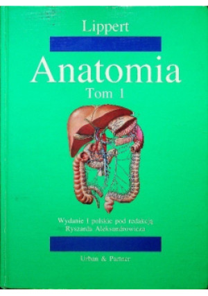 Anatomia tom 1 - H.Lippert - książka  wyd. 1998
