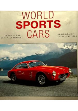 World sports cars - Frank Oleski - książka  wyd. 1993