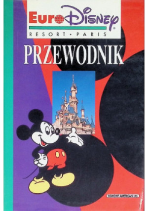 Euro Disney przewodnik - książka  wyd. 1993