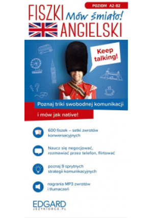 Angielski Fiszki Mów śmiało! - książka  wyd. 2021