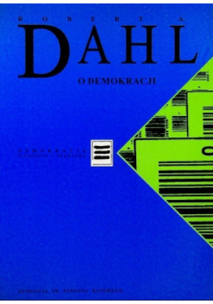O demokracji - Robert A. Dahl - książka  wyd. 2000
