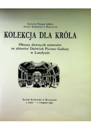 Kolekcja dla króla - książka  wyd. 1992