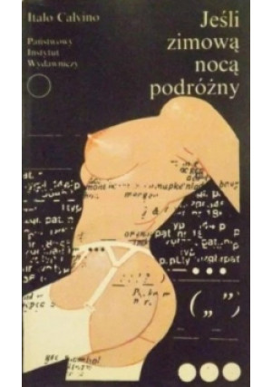 Jeśli zimową nocą podróżny - Italo Calvino - książka  wyd. 1989
