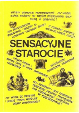 Sensacyjne starocie - książka reportaż wyd. 1991