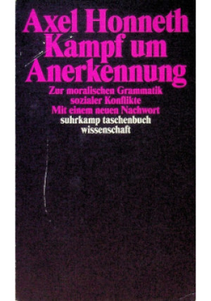 Kampf um Anerkennung - Axel Honneth - książka  wyd. 1992