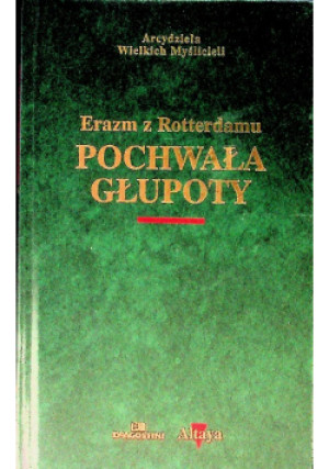 Pochwała głupoty - Erazm z Rotterdamu - książka  wyd. 2001