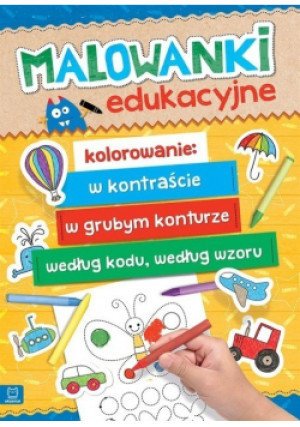Malowanki edukacyjne - książka