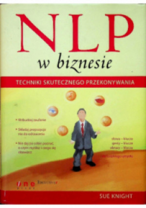 NLP w biznesie - Sue Knight - książka  wyd. 2006