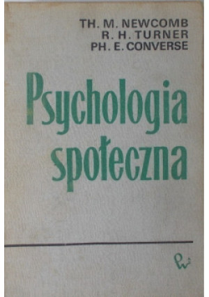 Psychologia społeczna - Th. M. Newcomb - książka  wyd. 1970