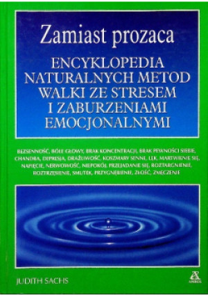 Zamiast prozaca - Judith Sachs - książka  wyd. 1997