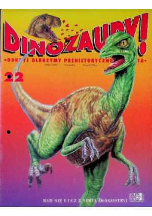 Dinozaury Nr 22 / 94 - książka  wyd. 1994