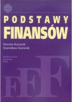 Podstawy finansów - Stanisław Korenik - książka  wyd. 2004