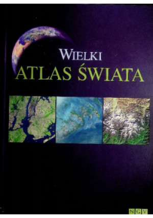 Wielki atlas świata - książka  wyd. 2004